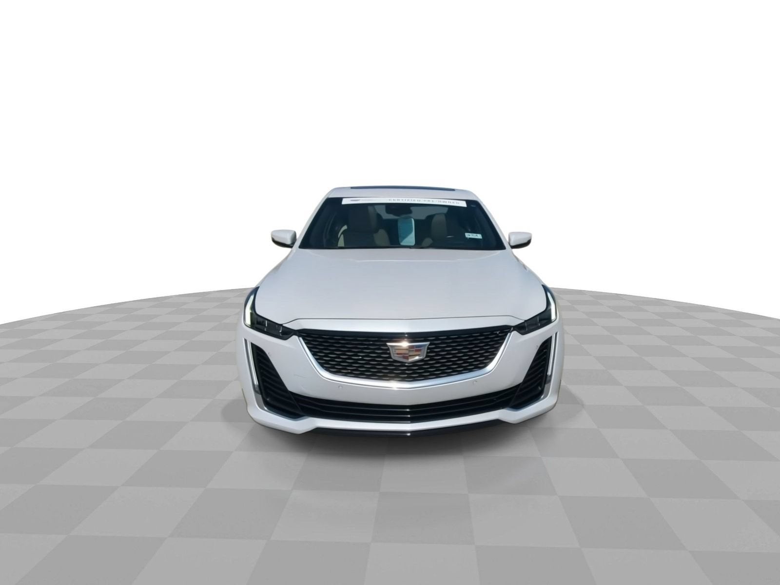 2023 Cadillac CT5 — rear three-quarter view